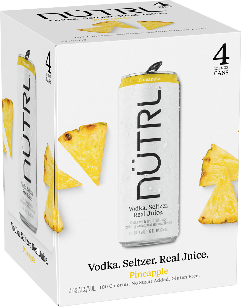 Nutrl Pineapple 4 Pack