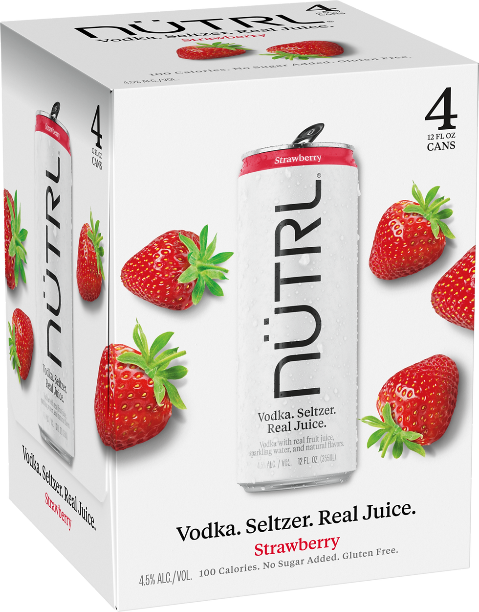 Nutrl Strawberry 4 Pack