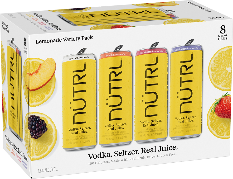 Nutrl Lemonade Variety 8 Pack