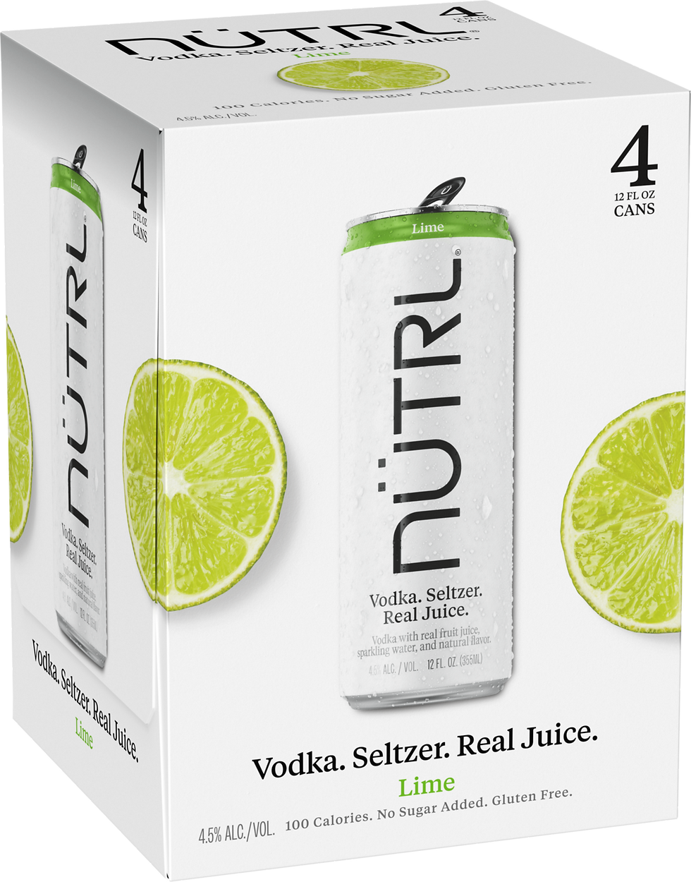 Nutrl Lime 4 Pack