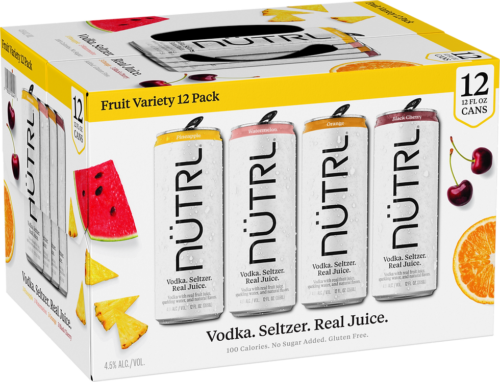 Nutrl Fruit Variety 12 Pack