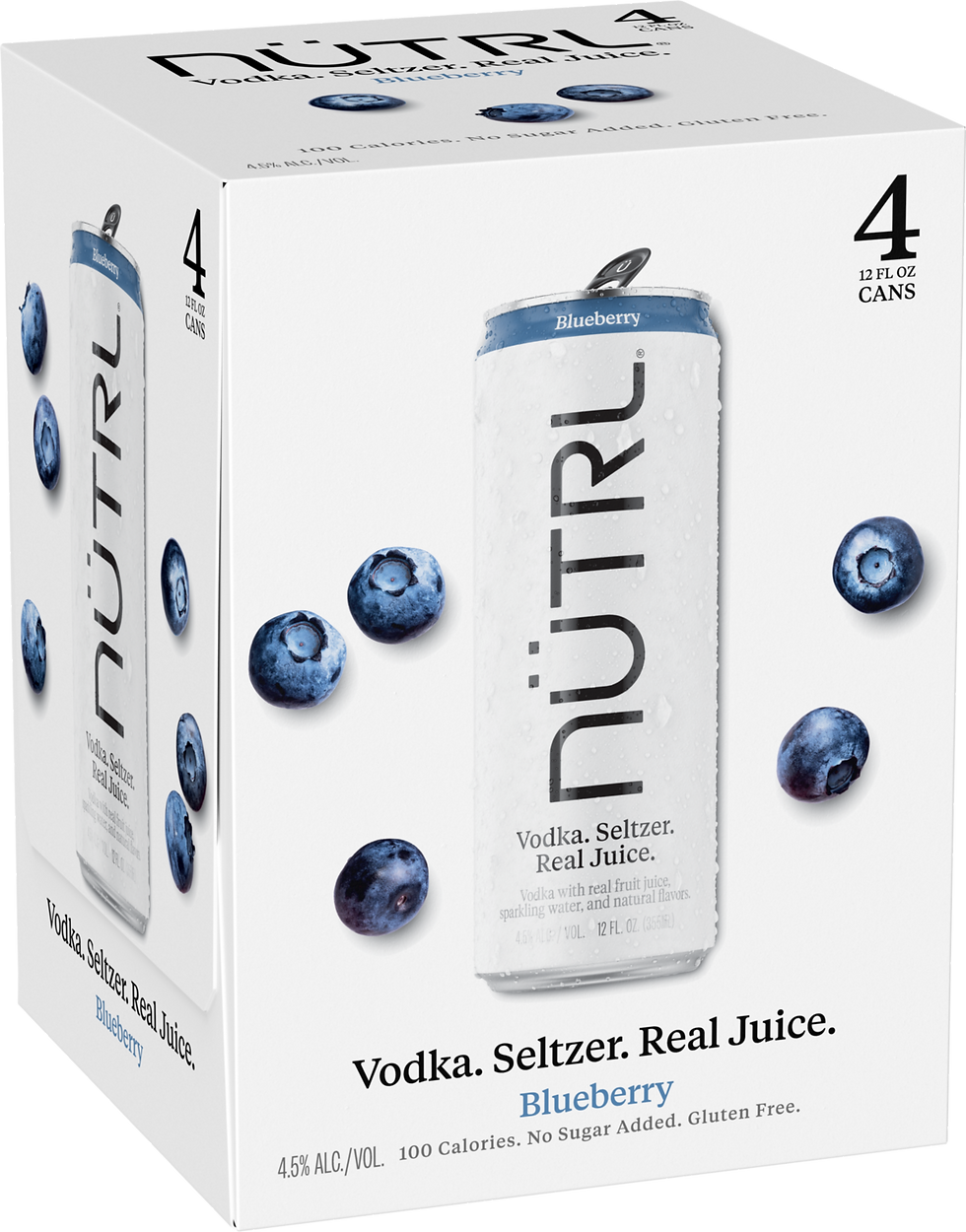 Nutrl Blueberry 4 Pack