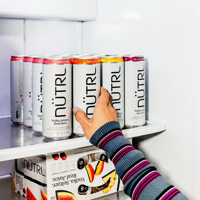 Nutrl Product in the frige
