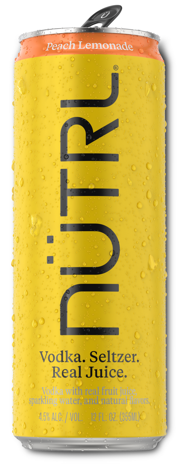 Peach Lemonade Nutrl Can